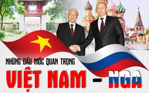 Những dấu mốc quan trọng Việt Nam - Nga
