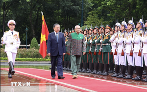 Chủ tịch nước Tô Lâm chủ trì lễ đón Tổng thống Timor Leste