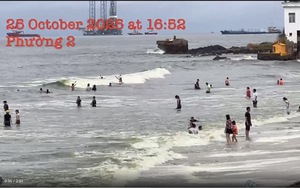 Biển B&atilde;i Sau Vũng T&agrave;u chuyển m&agrave;u xanh như matcha , du kh&aacute;ch lo ngại điều g&igrave;? - Ảnh 12.