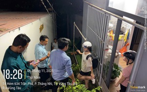 Cận cảnh khu vực nguy cơ sạt lở khiến 81 người ở Vũng Tàu phải di dời trong đêm - Ảnh 12.