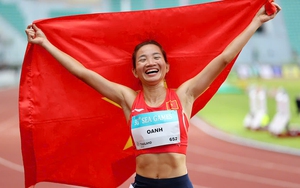 Vượt nh&agrave; v&ocirc; địch SEA Games, Ph&ugrave;ng Thị Huệ gi&agrave;nh HCV điền kinh tại Singapore Open - Ảnh 3.