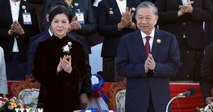 Kỷ niệm trọng thể 50 năm Quốc khánh nước Cộng hòa Dân chủ Nhân dân Lào - Ảnh 3.