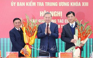 Tổng Bí thư Tô Lâm dự Hội nghị bàn giao công tác của Chủ nhiệm Ủy ban Kiểm tra Trung ương