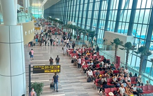 Nhà ga T3 sân bay Tân Sơn Nhất vừa khai thác đã hở gạch lát sàn, nhà thầu nói gì? - Ảnh 1.