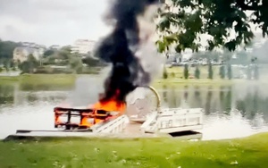 L&agrave;m r&otilde; nh&oacute;m người tranh c&atilde;i, quăng g&aacute;nh h&agrave;ng rong ở hồ Xu&acirc;n Hương - Ảnh 3.