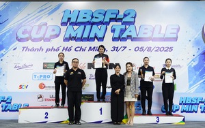 Trần Quyết Chiến đăng quang ngôi vô địch 3 băng Giải HBSF MIN Table 2025 - Ảnh 4.