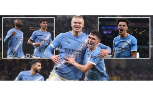 Nhọc nhằn đ&aacute;nh bại Leeds United, Man City b&aacute;m đuổi ng&ocirc;i đầu Ngoại hạng - Ảnh 4.