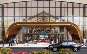 Cận cảnh nh&agrave; ga mới s&acirc;n bay Ph&uacute; Quốc bắt đầu lắp m&aacute;i - Ảnh 2.