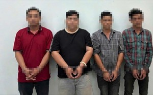 Mang kiếm, th&aacute;o biển số, nh&oacute;m thanh ni&ecirc;n quậy tung phố đ&ecirc;m Đ&agrave; Nẵng - Ảnh 2.