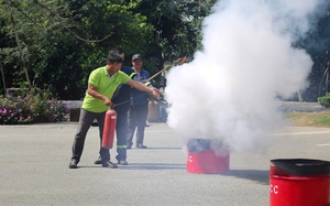 VWS diễn tập PCCC - CNCH quy mô lớn tại Khu liên hợp Đa Phước - Ảnh 5.