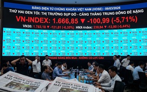 Gi&aacute; v&agrave;ng h&ocirc;m nay 9-3: V&agrave;ng lao dốc, dầu vượt 100 USD/th&ugrave;ng - Ảnh 1.