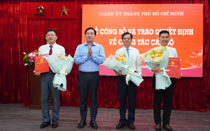 Đảng ủy UBND TPHCM c&ocirc;ng bố c&aacute;c quyết định quan trọng - Ảnh 3.