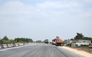 Cận cảnh cao tốc bi&ecirc;n h&ograve;a - Vũng T&agrave;u kết nối Đồng Nai v&agrave; TPHCM trước ng&agrave;y th&ocirc;ng xe - Ảnh 13.