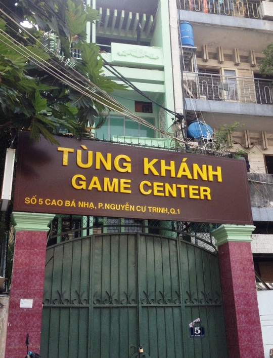 
	Điểm đánh bạc bằng hình thức trò chơi điện tử tại số 5 Cao Bá Nhạ, quận 1 - TP HCM.