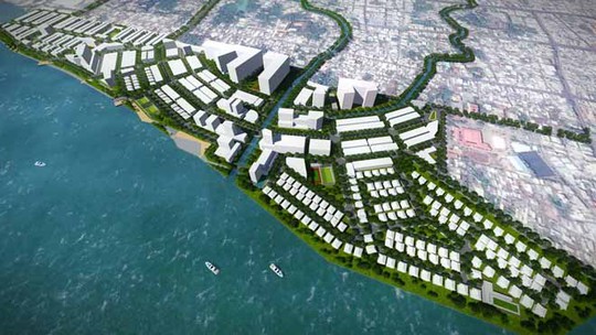 Phối cảnh khu đô thị mới Tây Sông Hậu tại TP Long Xuyên, tỉnh An Giang. Phối cảnh khu đô thị mới Tây Sông Hậu tại TP Long Xuyên, tỉnh An Giang.