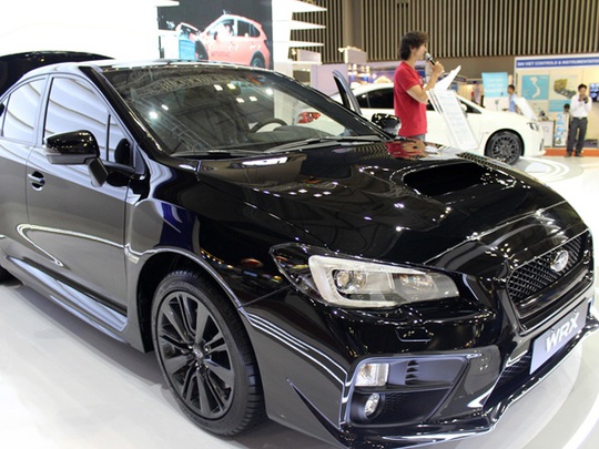 Các dòng xe Subaru giới thiệu tại triển lãmh