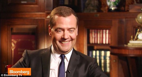Russian Prime Minister Dmitry Medvedev blasted the Obama administration -- with a smile! -- for bringing the world to the brink of a second Cold War that nobody needs