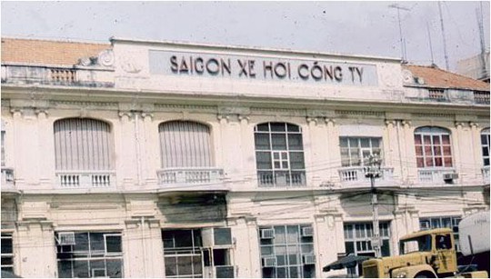 Trụ sở Công Ty Xe Hơi Saigon (viết theo kiểu đọc của phương Tây).