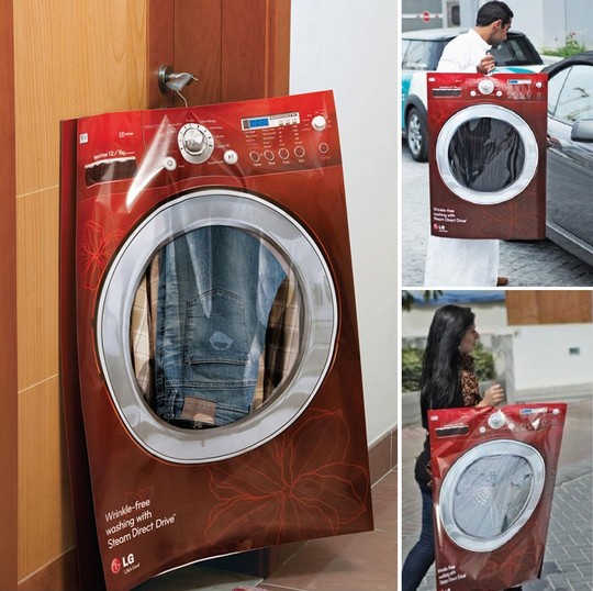 Túi máy giặt của LG