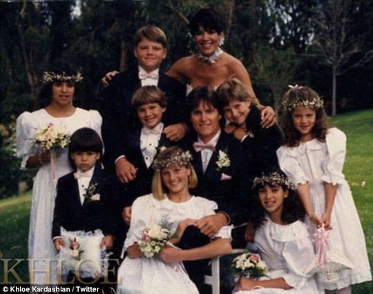 Đại gia đình Kris Jenner và Bruce Jenner thuở ban đầu cuộc hôn nhân