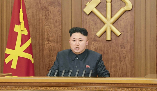 Ông Kim Jong-un được cho rằng đang củng cố quyền lực của mình trong chính phủ. Ảnh: EPA
