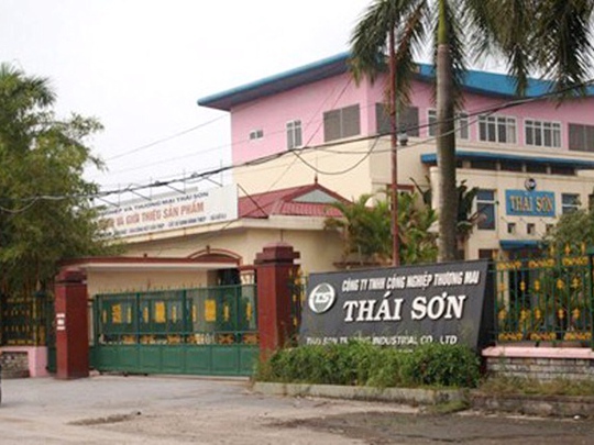 Trụ sở Công ty TNHH Công nghiệp Thương mại Thái Sơn tại Hải Phòng