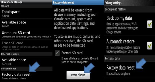 Factory data reset được xem là tính năng xóa dữ liệu cá nhân nhanh nhất được nhiều người dùng sử dụng trước khi sang tay chú dế của mình.