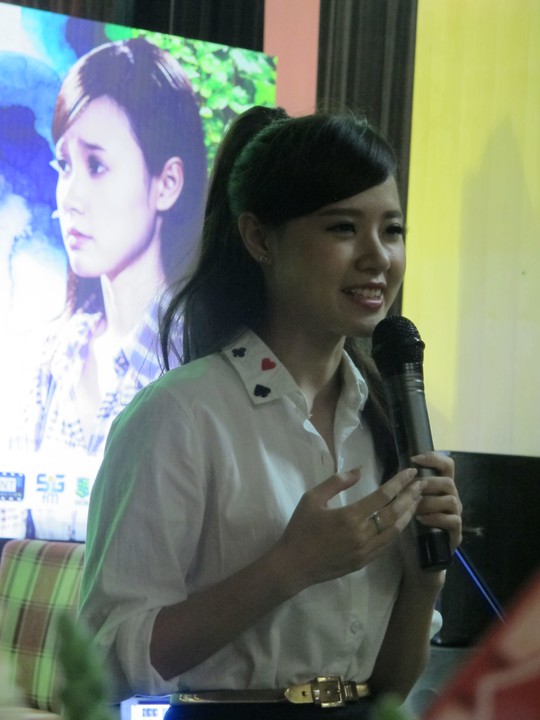 Midu tại buổi giới thiệu phim