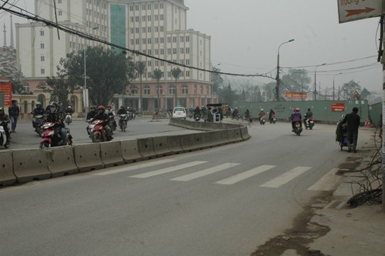 Đoạn đường Trường Chinh được nắn cong