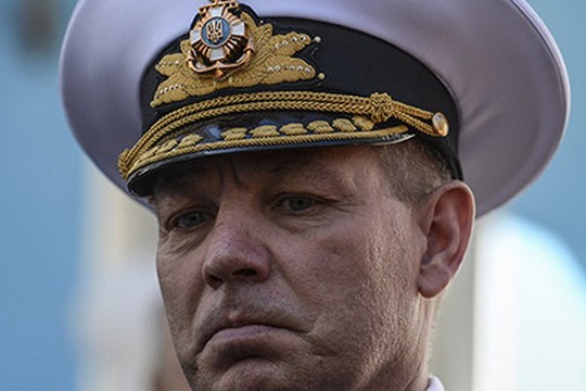 Crimea thả Tư lệnh Hải quân Ukraine