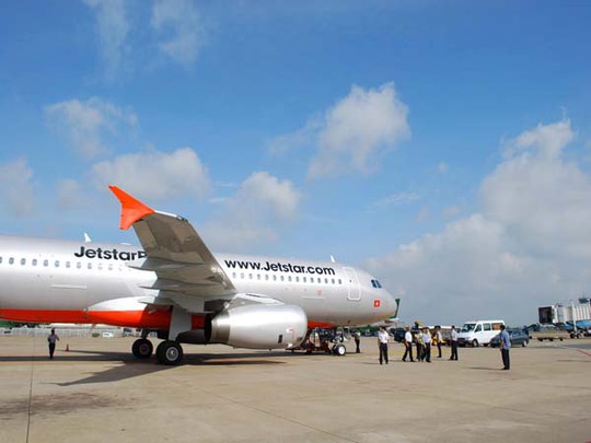 Chiếc Airbus A320 của Jetstar vừa nhận về Chiếc Airbus A320 của Jetstar vừa nhận về