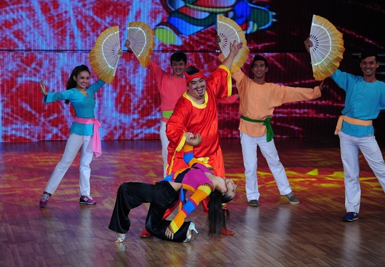 Thu Thủy – Daniel hóa thân cây trong "Bước nhảy hoàn vũ"