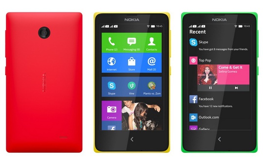 Nokia X là thiết bị cầm tay chạy Android đầu tiên nhắm vào phân khúc giá rẻ của Nokia.
