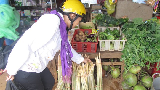 Những bó mây nhỏ dùng để nấu canh hoặc nấu nước uống