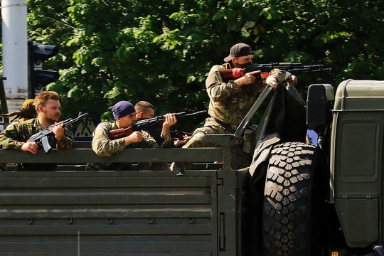 Ukraine crisis in Donetsk