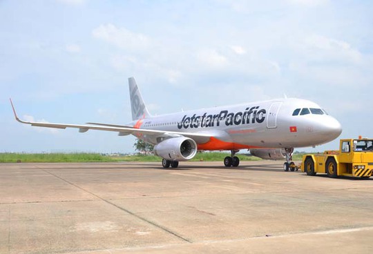 Chiếc máy bay Airbus A320 Sharklet đầu tiên từ Airbus được giao cho Jetstar