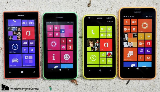 Tất cả điện thoại Lumia WP8 sẽ được lên Windows 10