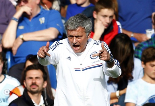 HLV Mourinho nổi nóng với các học trò