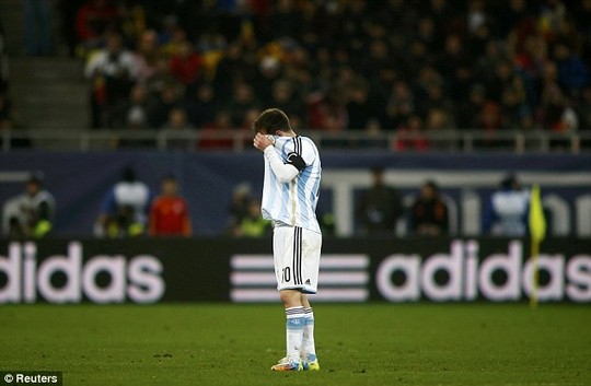 Chứng bệnh gây xấu xí hình ảnh của Messi