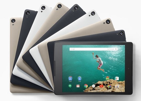 Nexus 9 so kè với loạt tablet cùng phân khúc