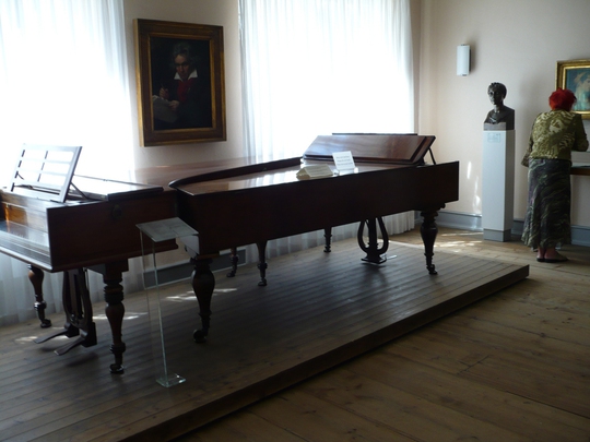 Những cây đàn trong ngôi nhà của nhà soạn nhạc thiên tài