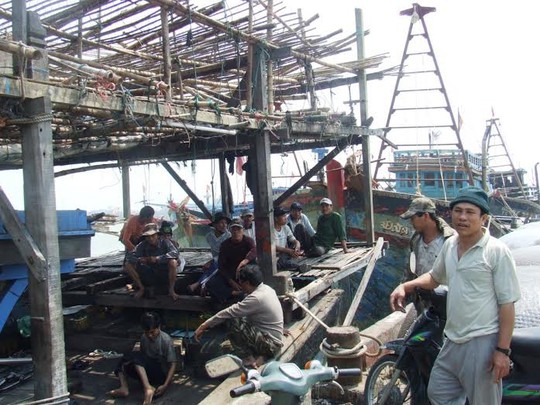 Đời sống đoàn viên nghiệp đoàn nghề cá còn khó khăn   Ảnh: KỲ NAM