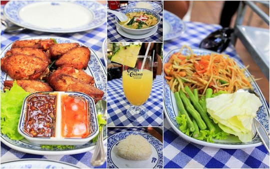 Comdom restaurant phục vụ thực khách các món ăn truyền thống của Thái Lan.