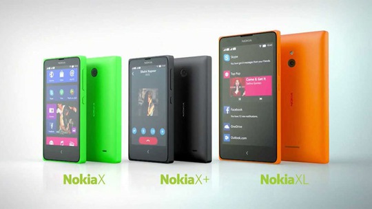 Các thành viên thuộc dòng X series chạy Android theo phong cách Nokia đầu tiên.