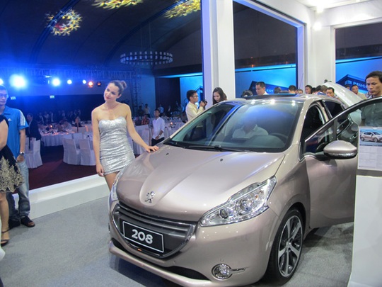 Mẫu Peugeot 208. Ảnh: P.Nhung