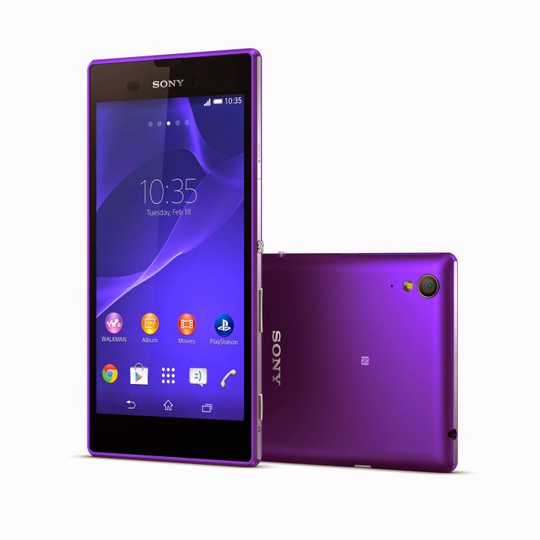  Sony Xperia T3 có độ dày chỉ 7mm. Ảnh Sony