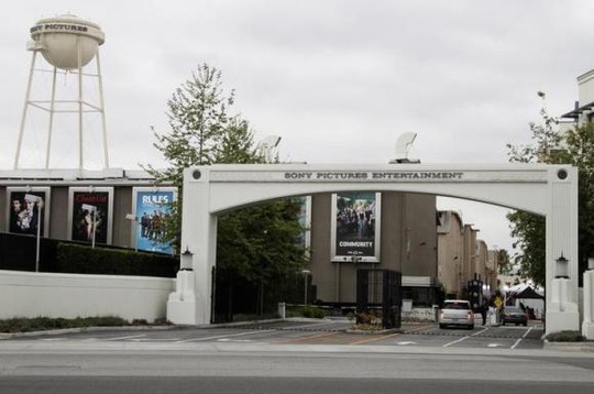 Mạng nội bộ Sony Pictures bị tin tặc tấn công. Ảnh: Reuters