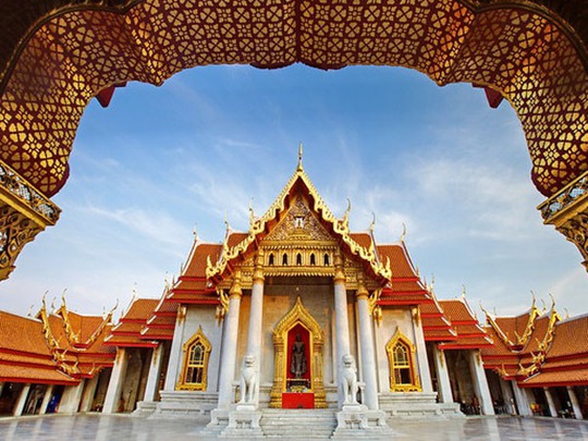 Tình hình Thái Lan tạm lắng, các công ty lữ hành trong nước lại chạy đua hút khách trong nước du lịch đến đất nước chùa vàng. Ảnh: Vietravel