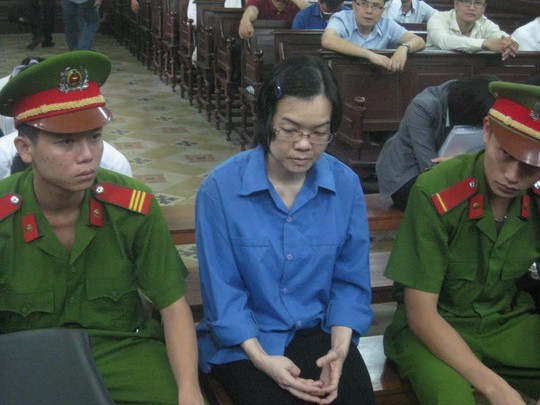 Huỳnh Thị Huyền Như tại phiên tòa sáng 24-12