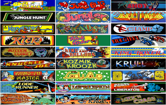Nhiều tựa video game được tìm thấy trên Internet Archive.